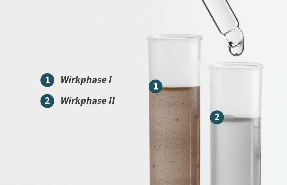 EM-Wirkung in 2 Phasen